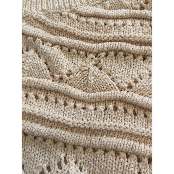 Majorelle Lowell One Shoulder Sweater in Almond Pink Small - Picture 8 of 10